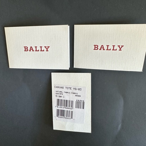 Bally Canvas Tote Bag - Picture 10 of 10